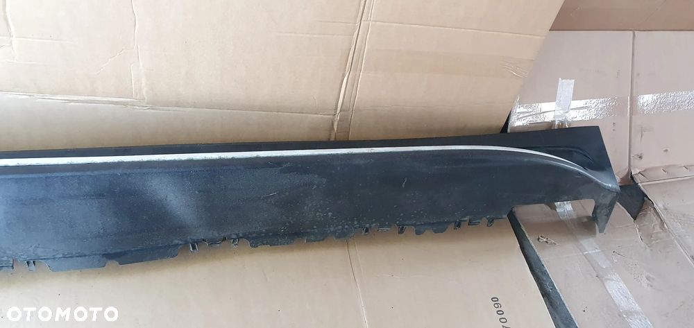 Nakładka listwa progowa osłona lewa Mercedes GL X166 W166 A1666980025 - 5