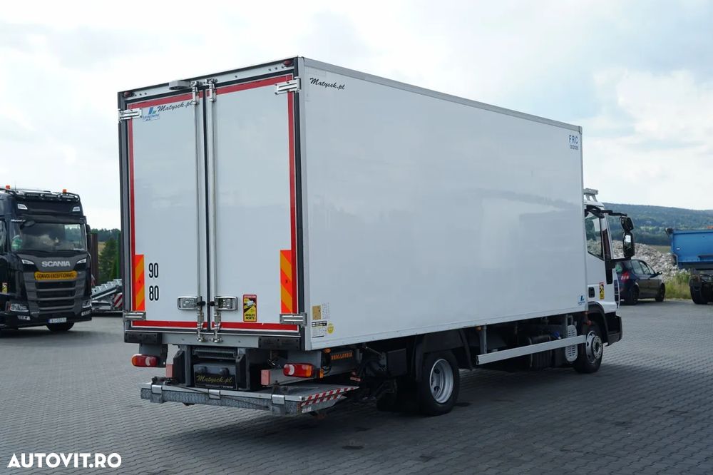 MAN EUROCARGO / 4x2 / FRIGIDER 5.5 M / CAMIOANĂ SUPRA 550 UNITĂȚI / DHOLLANDIA LIFT / EURO 6 - 6