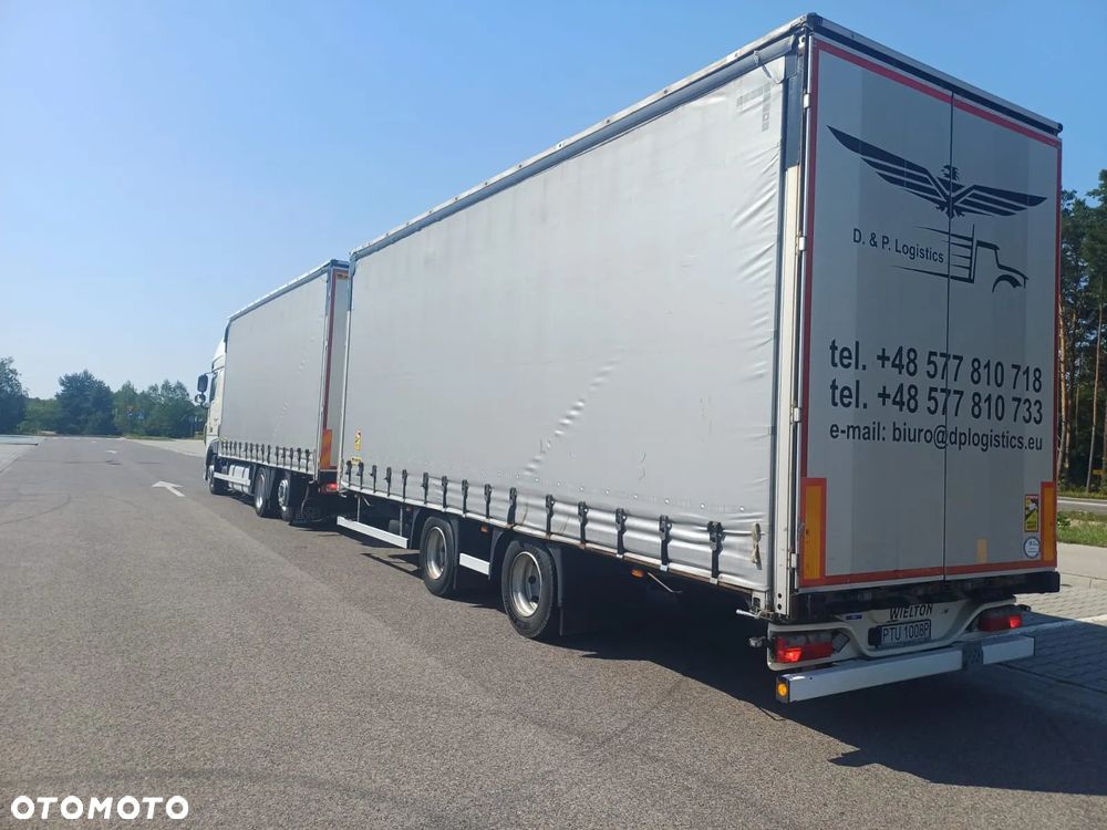 DAF XF 480 SUPER SPACE CAB / ZESTAW TANDEM PRZEJAZDOWY 120 M3 / SSC / ACC /EURO 6 - 12