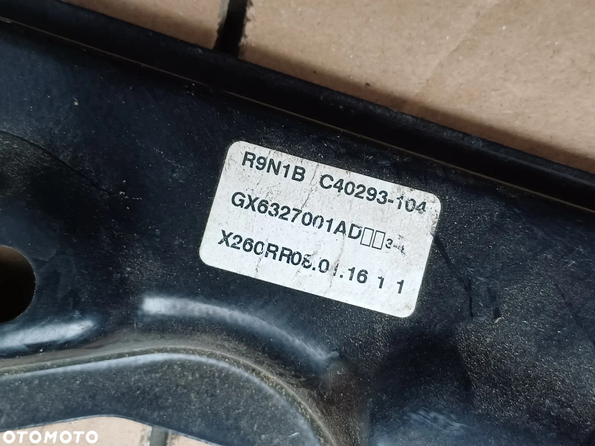 JAGUAR XF X260 Podnośnik szyby prawy tył GH-6327001-AD lewy tył - 2