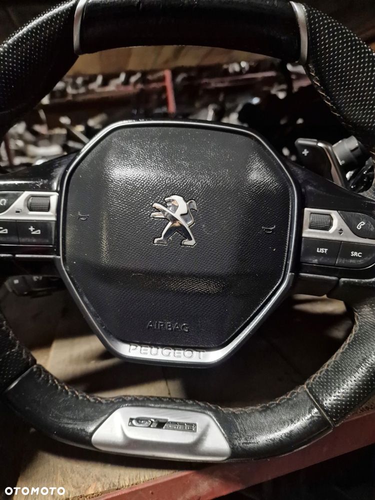 konsola airbag pasy peugeot 508 ii gt line 2019 rok demontaż - 2