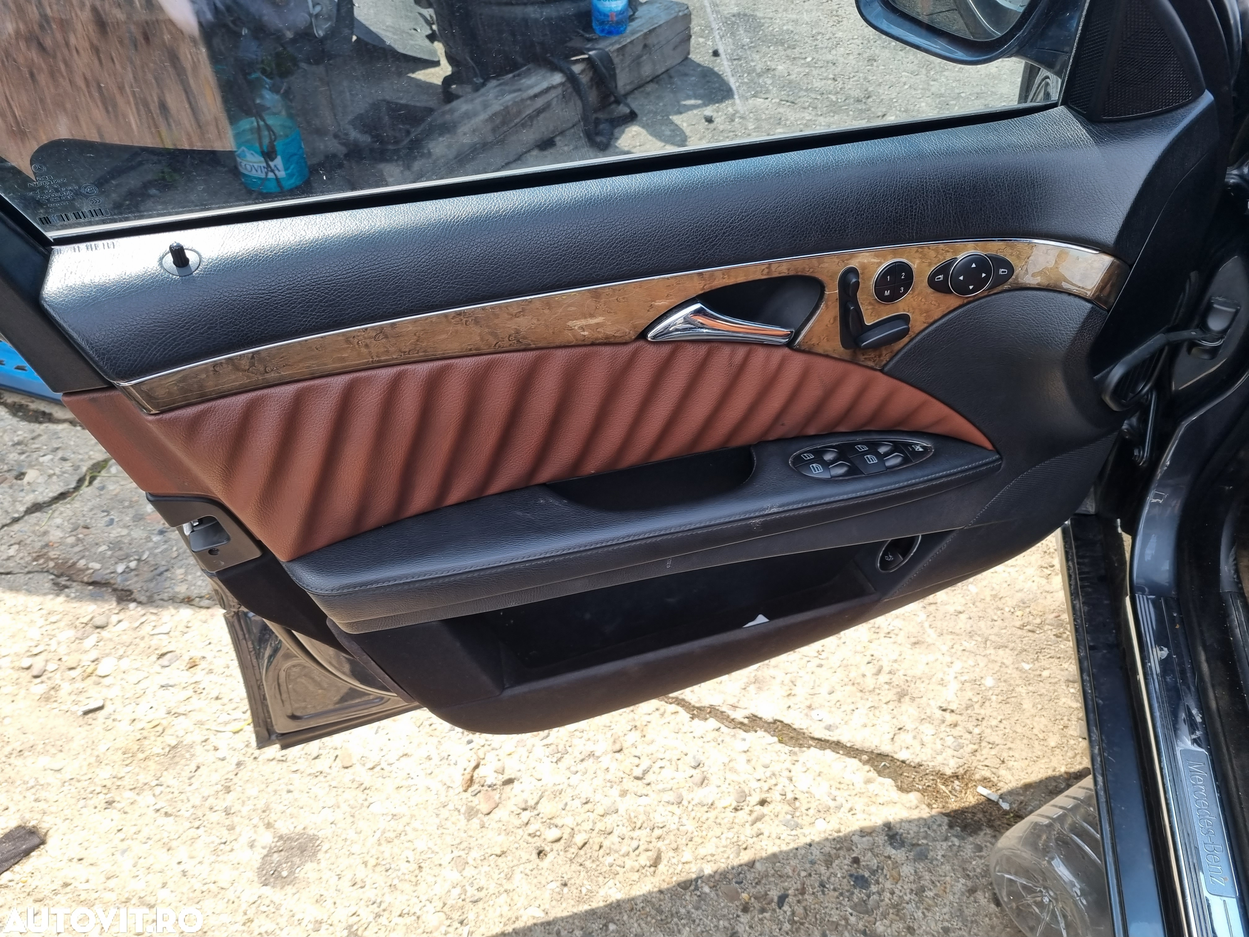interior mercedes e class w211 sedan full, incalzire, racire, memorii, electric - 3