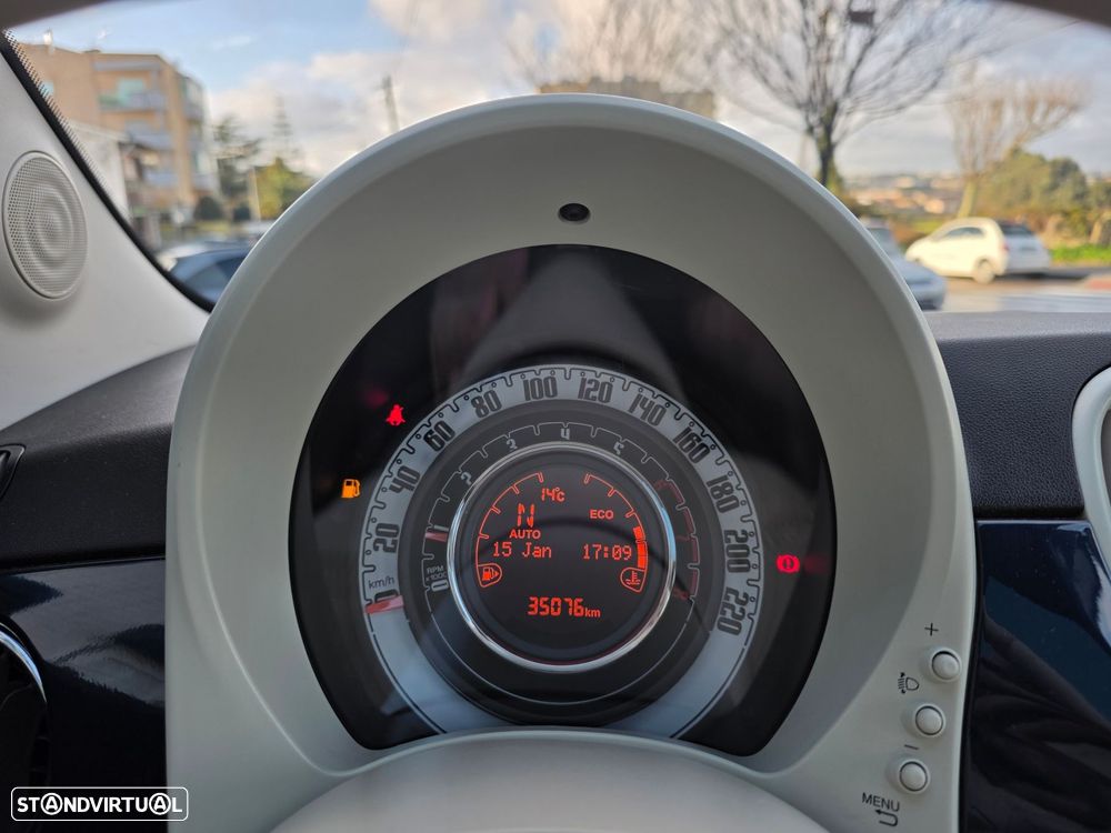 Fiat 500 1.2 Lounge Dualogic S&S - 9