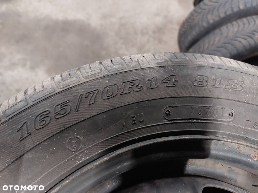 KOŁO ZAPASOWE ZAPAS 4x100 4,5Jx14 FI54,1 165/70R14 SUZUKI IGNIS TOYOTA - 4