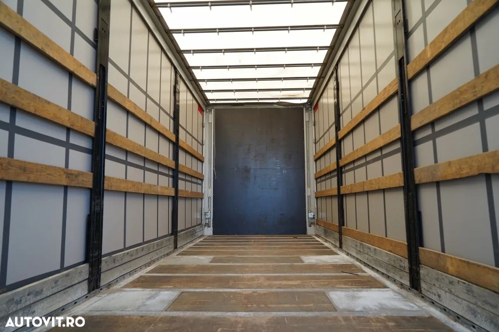 DAF XF 480 / CUPLAJ TANDEM / SSC / MEGA / PUNȚĂ RIDICATĂ / I-PARK COOL / ȘINGURI PENTRU STICLE / REMORCA WECON - 7,70 M / - 25