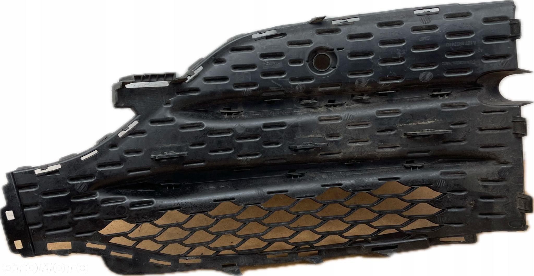 MERCEDES GLE V167 AMG KRATKA LEWA ZDERZAKA PRZÓD A1678857403 - 2