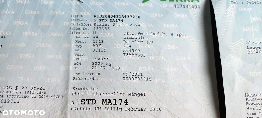 Mercedes-Benz Klasa C - 13