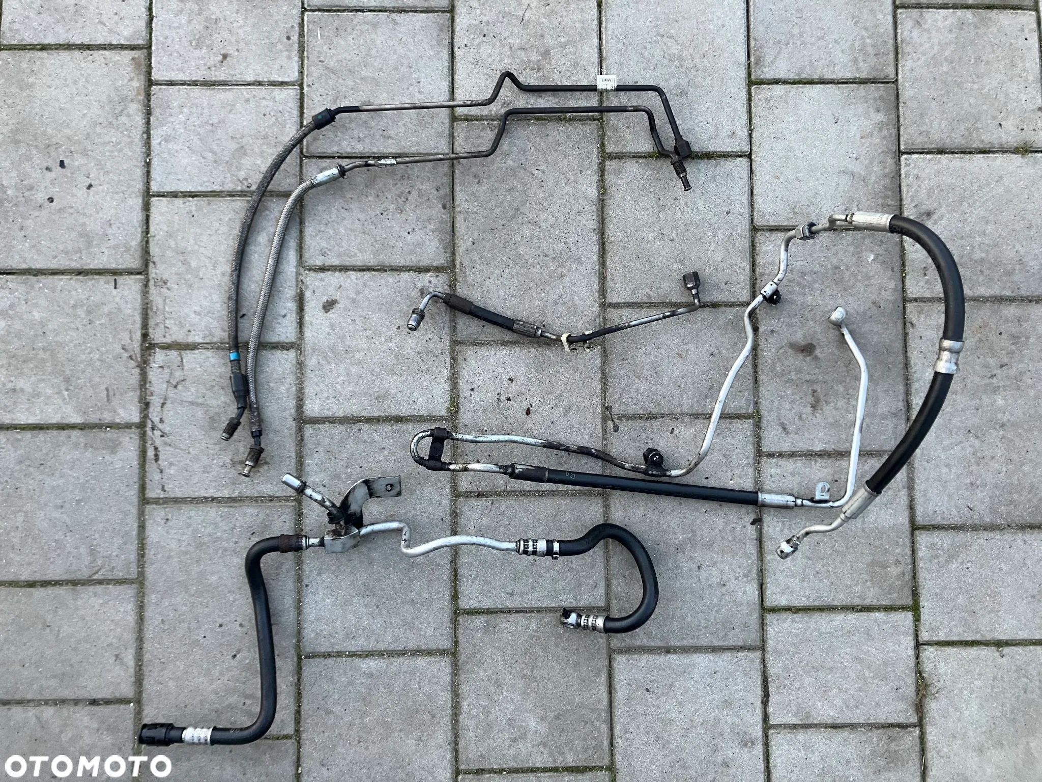 PRZEWODY DYNAMIC DRIVE BMW E60 E61 PRZÓD TYŁ WSPOMAGANIA AKTYWNYCH STABILIZATORÓW 6766146 6761494 6766231 - 1