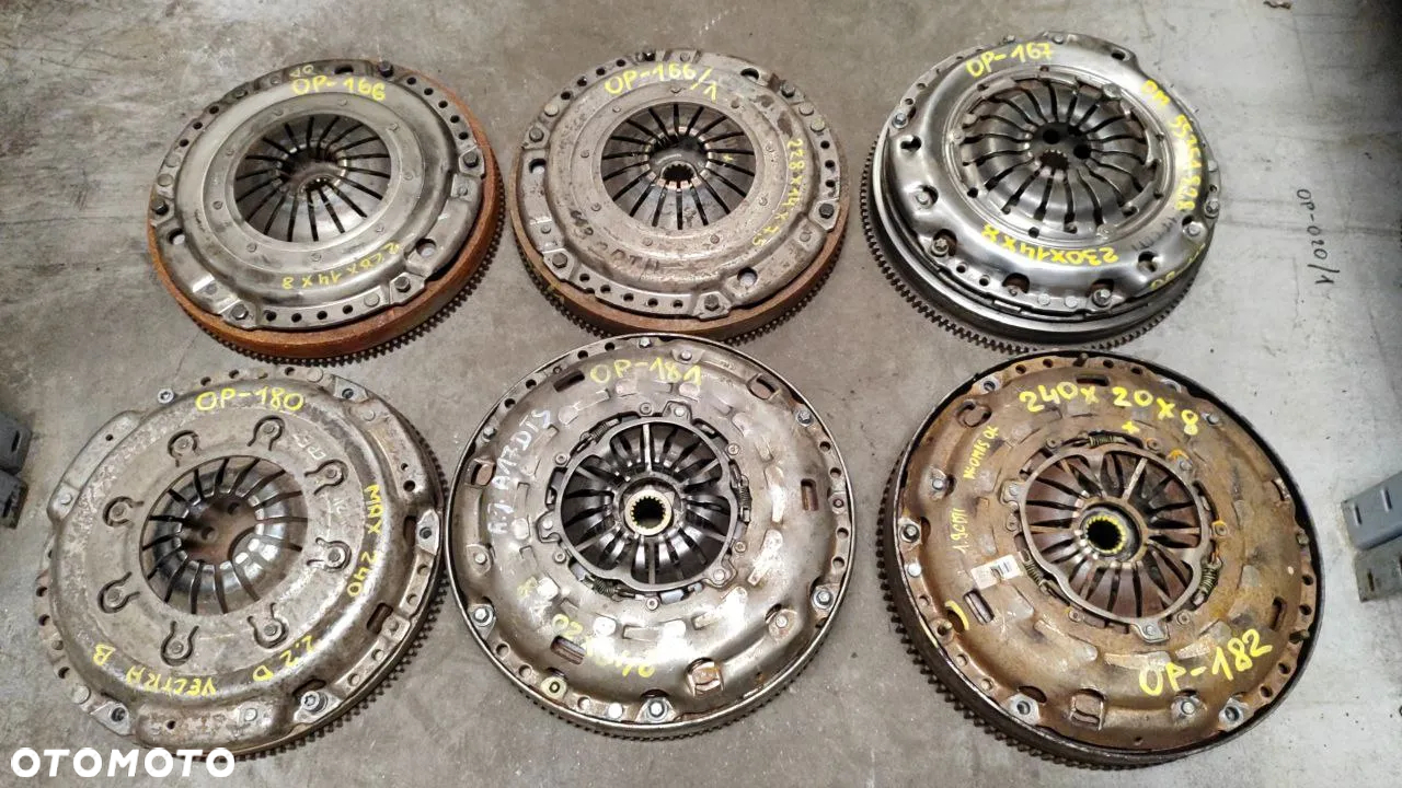 OPEL SPRZĘGŁO KOŁO ZAMACHOWE TARCZA DOCISK DWUMAS - 5