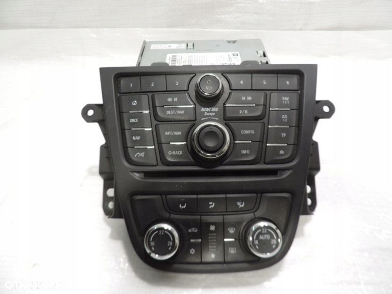 RADIO RADIOODTWARZACZ CD NAVI 950 OPEL MOKKA 84026623 42356784 13474055 - 2