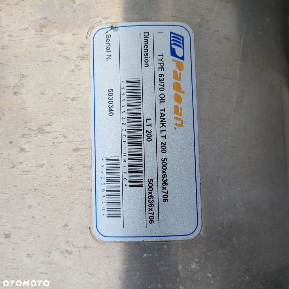 ZBIORNIK OLEJU HYDRAULICZNY CHWALIM116 - 5