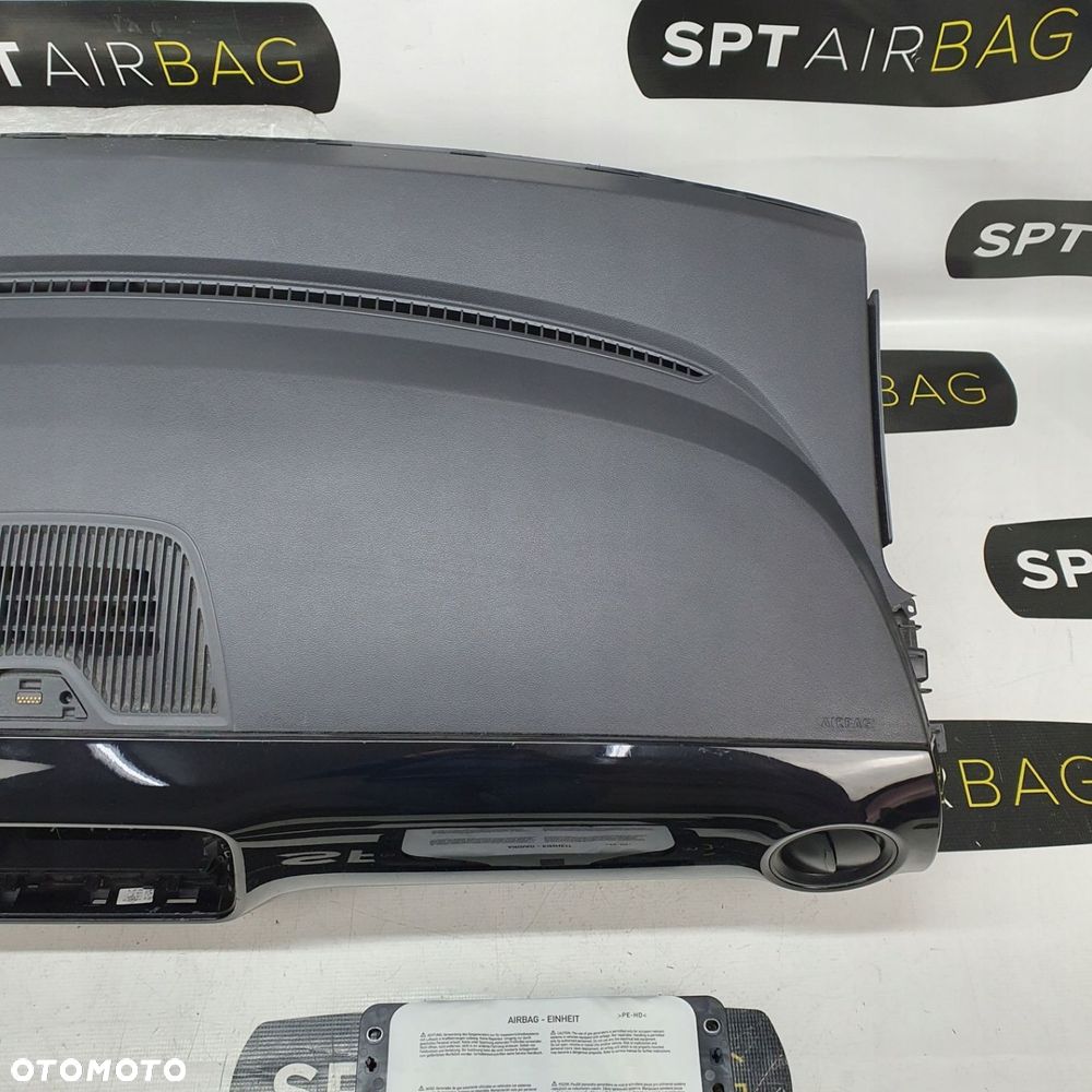 VW UP! UP PIANO DESKA ROZDZIELCZA KONSOLA KOKPIT PULPIT PODUSZKI AIRBAG AIR BAG PASY KIT SET - 4