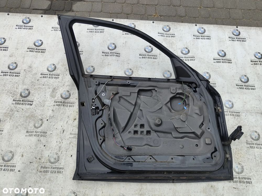 BMW E87 Drzwi lewe przednie przód Black Sapphire 475 - 8
