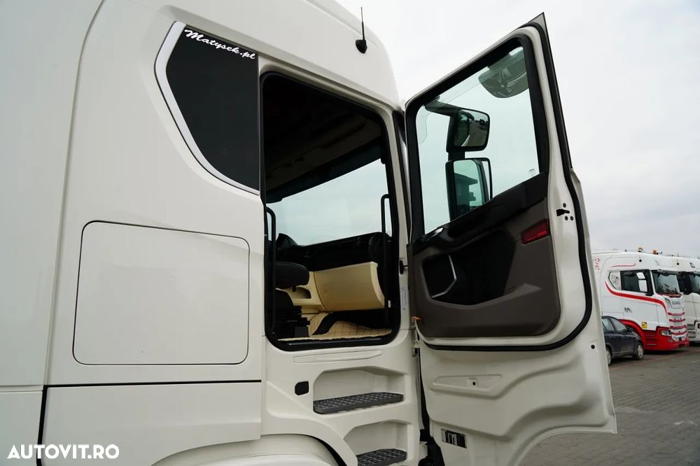 Scania S 500 / RETARDER / I-PARK COOL / REZERVORE 1.500 L / COMPLET AIRMATIC / PIELE / JANTE DIN ALIAJ / EURO 6 - 38