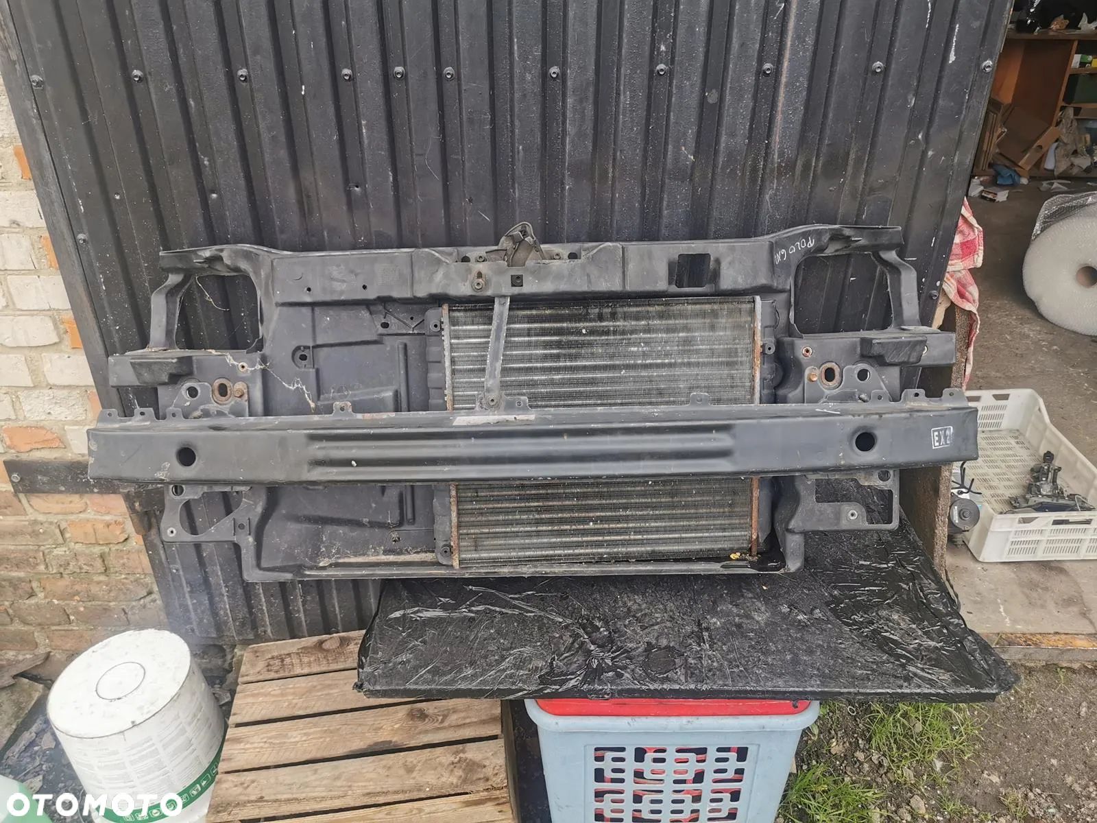 VW POLO 6N2 PAS PRZEDNI CHŁODNICA WIATRAK WYSYŁKA - 1