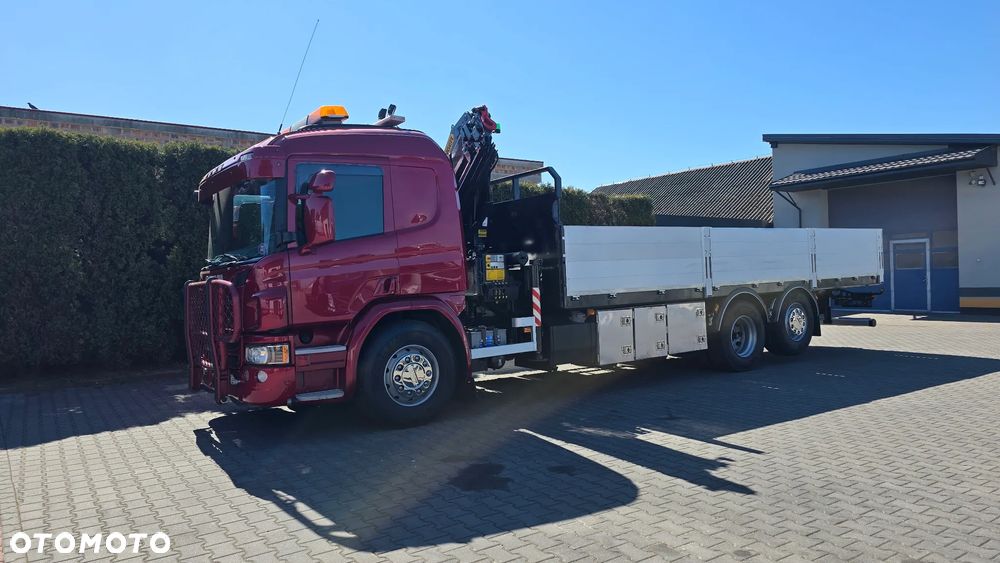 Scania P410 6x2 euro6 + Palfinger PK 19001 - 9