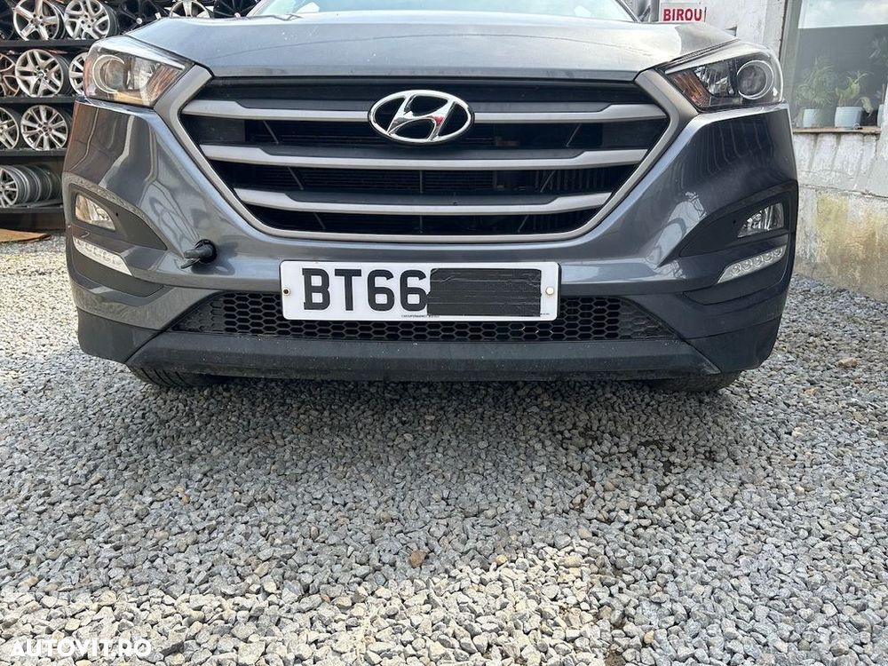 Bara fata Hyundai Tucson III 2015 - 2018 Micron Grey Z3G (1298) model fara spalatoare far - 1