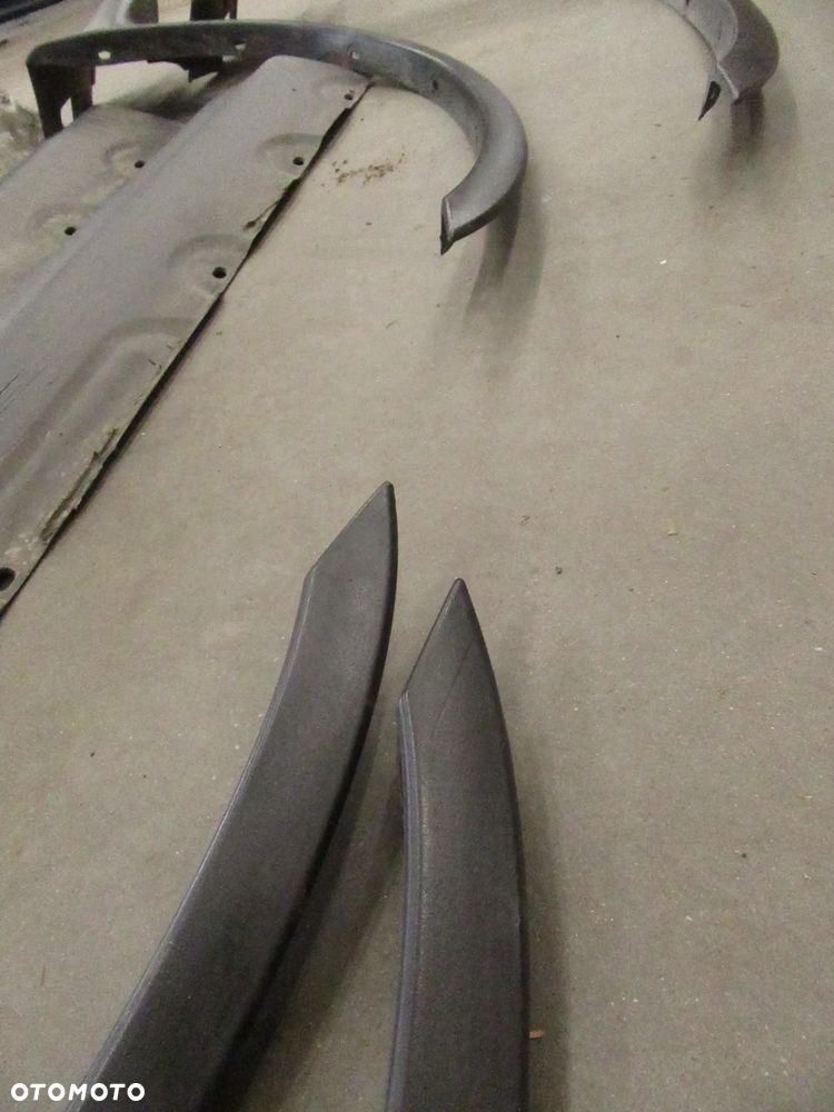 Listwy progowe nakładki nadkola stopień aluminiowy BMW E53 X5 - 24