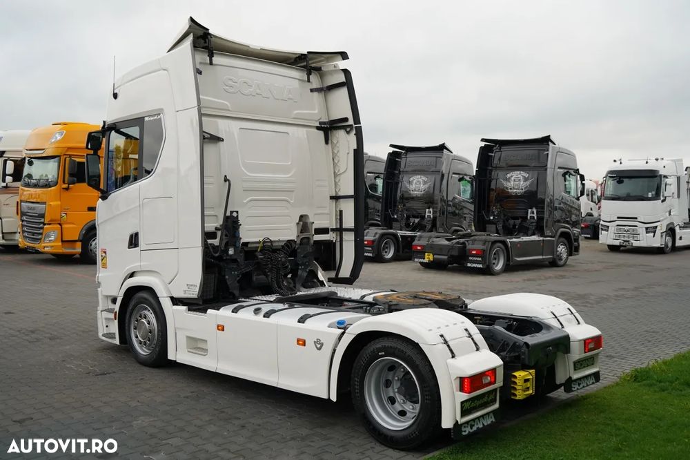 Scania S 530 / V8 / RETARDER / I-PARK COOL / PLATĂ JOSĂ / PIELE / - 8