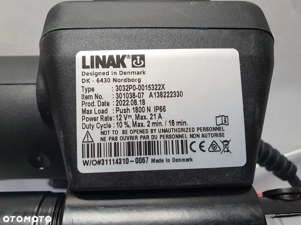 Rozsiewacz Kverneland siłownik elektryczny - 4