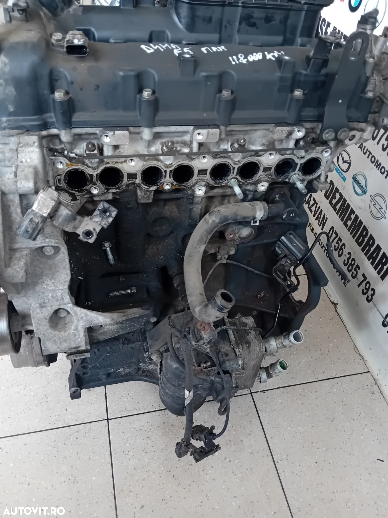 Motor D4HA 2.0 Crdi Hyundai Ix35 Tucson Kia Sportage Euro 5 Cod Motor D4HA Manual Testat Cu Garantie - 8