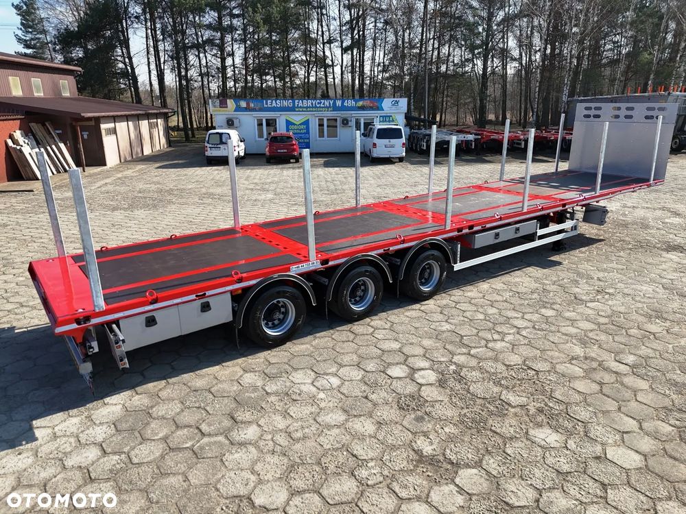 Inny Platforma pod LOWDECK -MEGA - siodło 950mm, osie BPW, kontenery ADR EX3 ! - 12