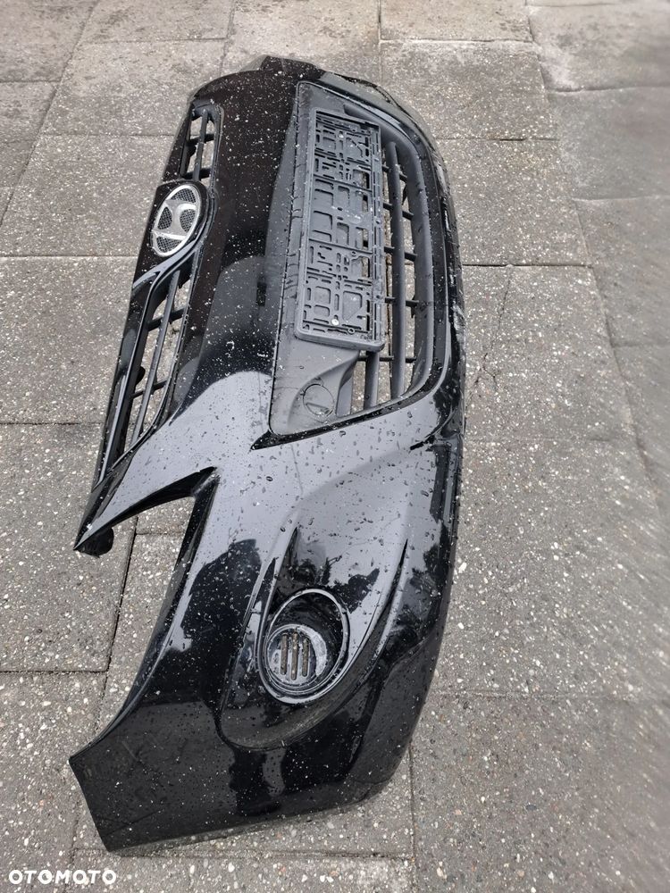 Hyundai I20 zderzak przód maska błotniki drzwi kompletne kod lakieru FR czarne - 4