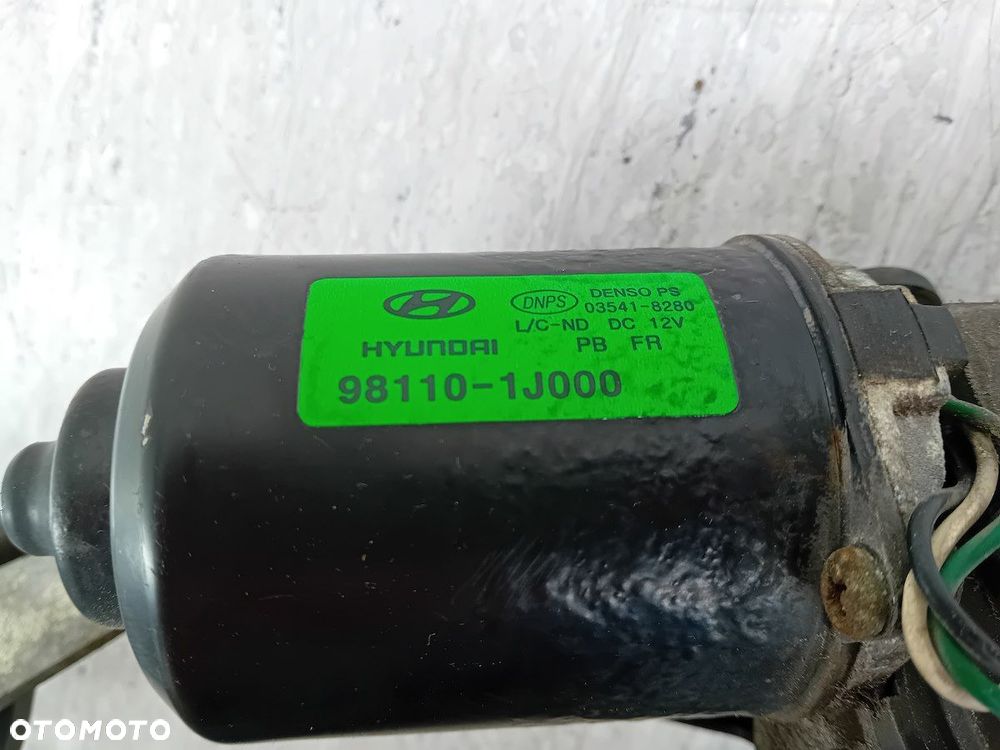 MECHANIZM WYCIERACZEK HYUNDAI I20 I 98110-1J000 03541-8280 - 7