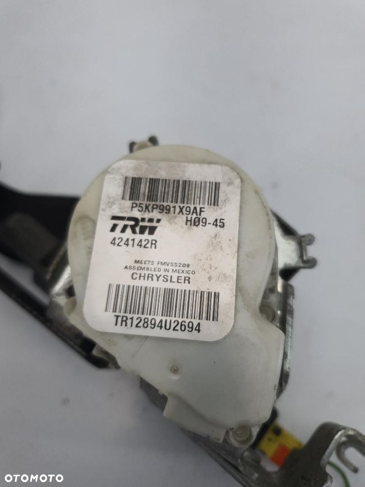 PAS BEZPIECZEŃSTWA LEWY NAPINACZ  DODGE RAM IV 2012 P34032157 - 4