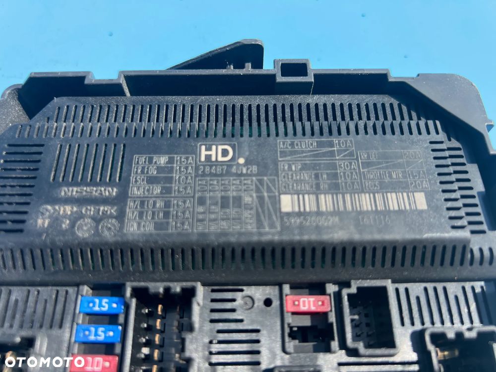 MODUŁ STEROWNIK KOMFORTU NISSAN NAVARA 284B74JW2B - 2