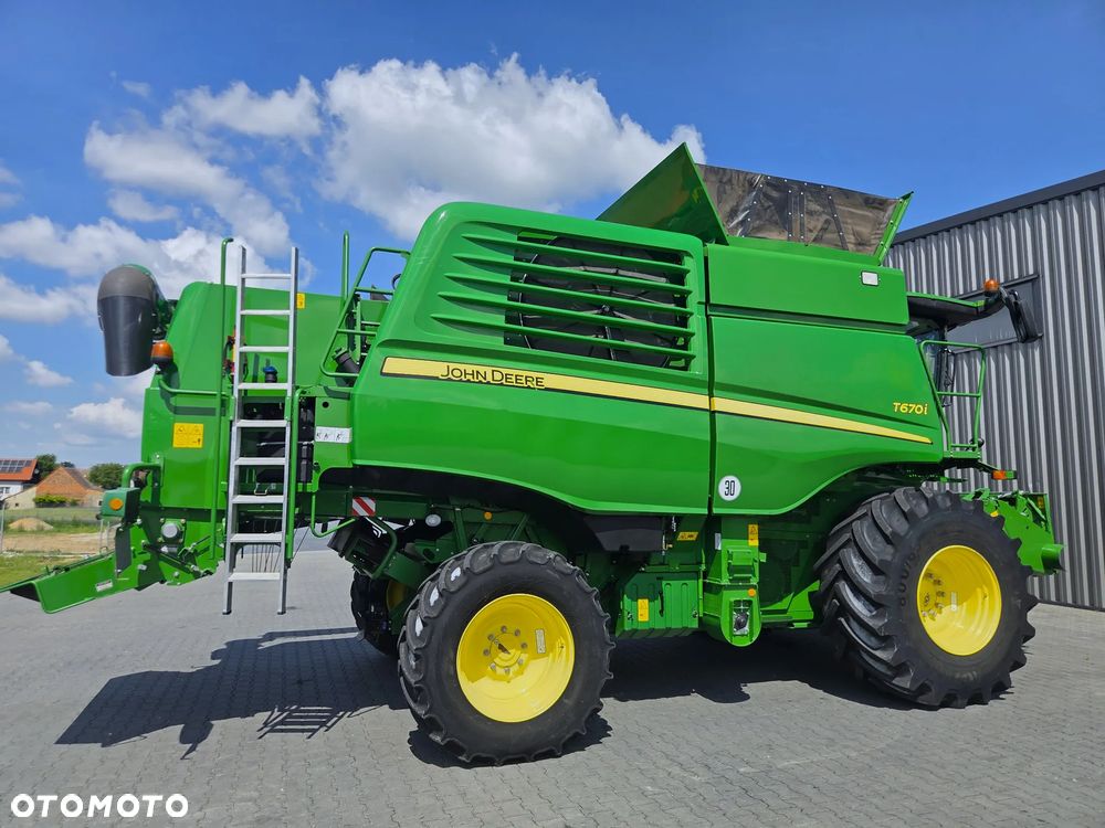 John Deere T670i 2018 Rok, heder 730X, GPS, Najnowsza i Najbogatsza Wersja, Nie Malowany, Stan Idealny - 7