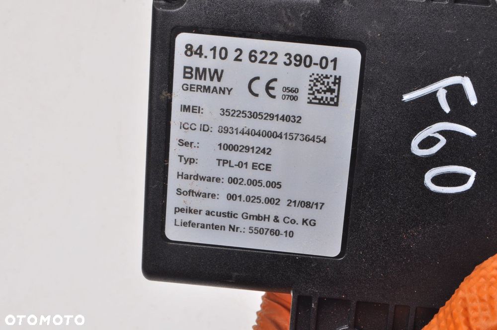 MINI COUNTRYMAN F60 MODUŁ STEROWNIK 2622390 - 4