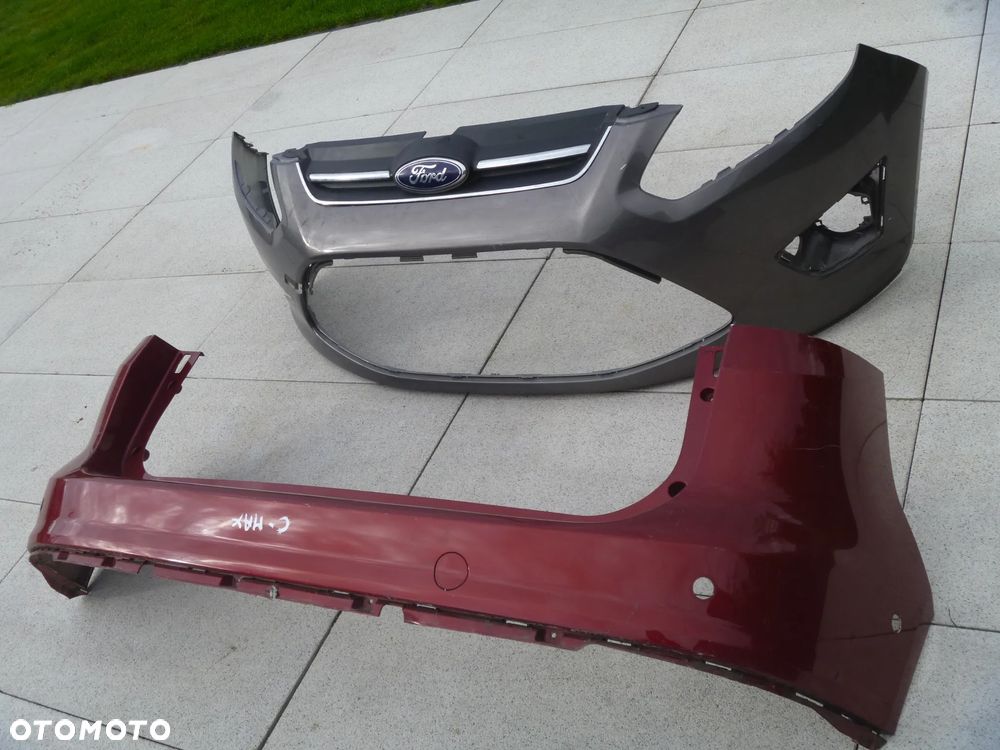 FORD C MAX MK2 ZDERZAK TYLNY ŁADNY ORYGINAŁ PDC - 2