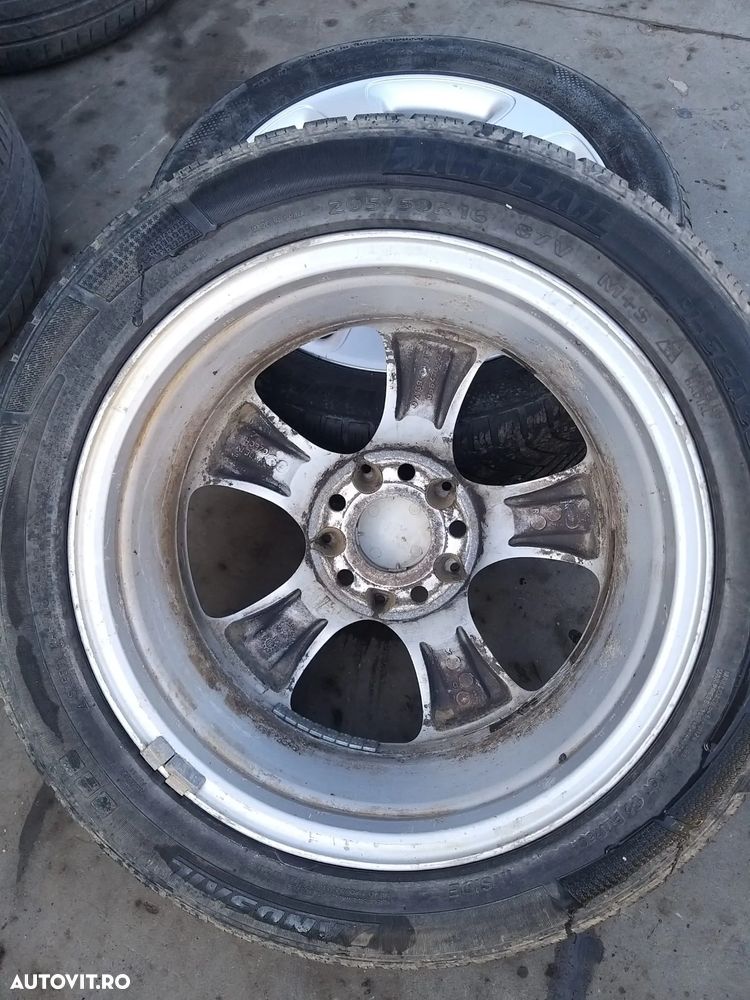 Janta aliaj cu anvelopa r16 205/50r16/87 v mercedes a class w169 a1694011002 - 3