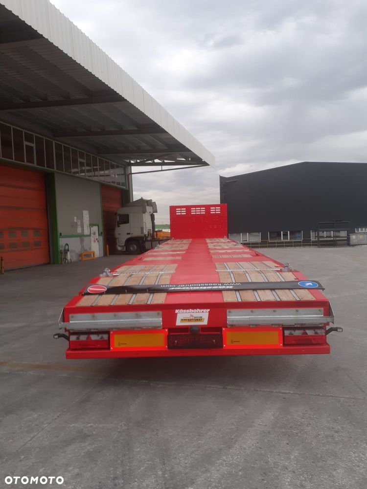 Kassbohrer Platforma rozciągana SPA_M,  telemega - 1