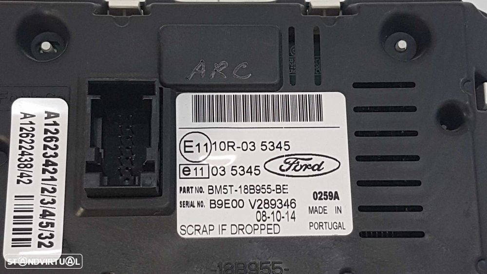 TELA/ECRÃ MULTIFUNÇÕES FORD TRANSIT CUSTOM KASTEN 270 L1 - 4