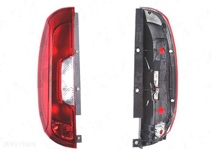 Lampa spate, stop Fiat Doblo (263), 01.2015-, spate, stanga/dreapta, 1 usa spate, fara producator masina logo; fara suport bec; - 1