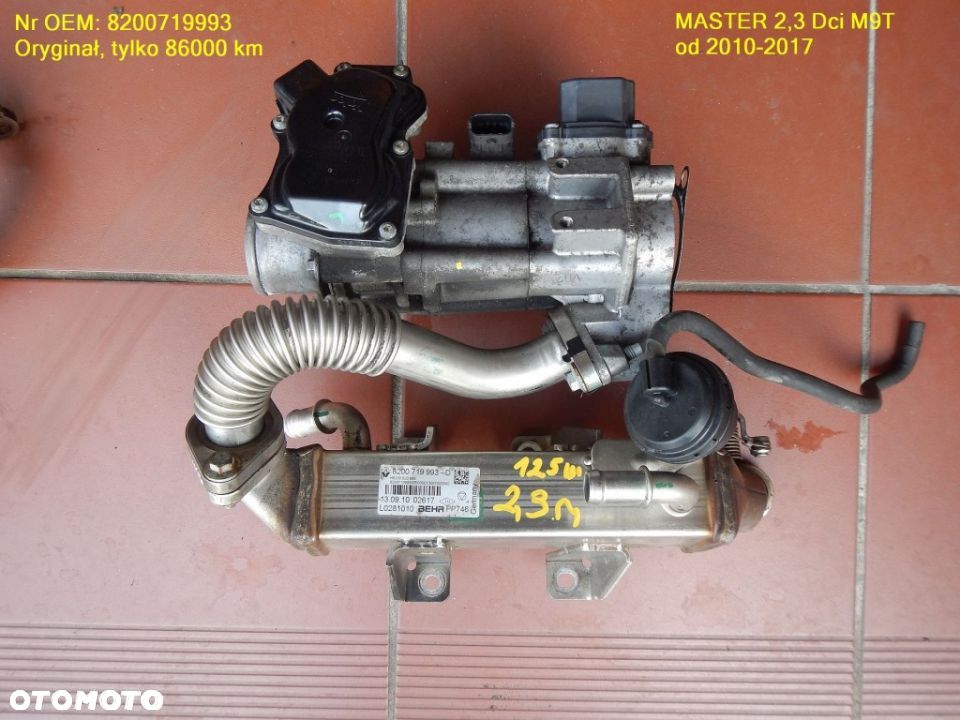 Rura metalowa EGR Master 2,3 DCi nr 8200526222 - 4