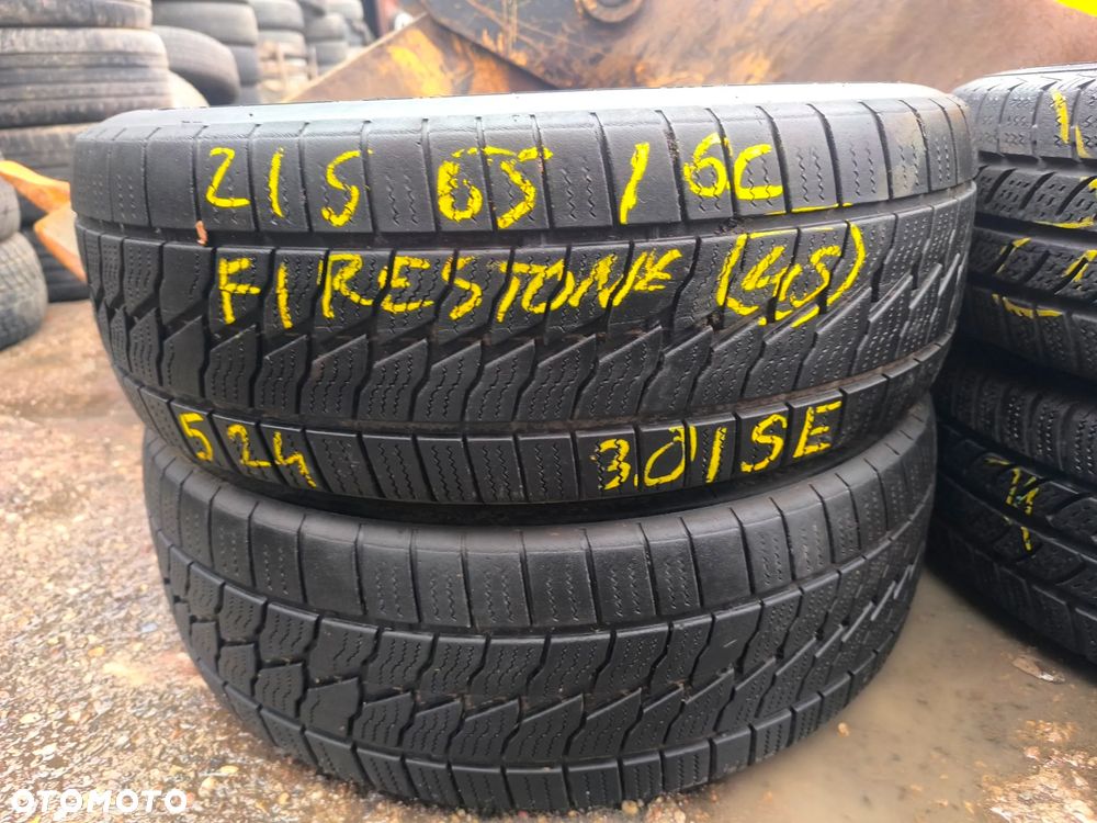 215/65R16C 16 C 109/107T 2x 2szt. Opony Całoroczne Wielosezonowe FIRESTONE VANHAWK MULTISEASON 5,5mm Legnica ALU-RAD 23r. 215/65 - 5