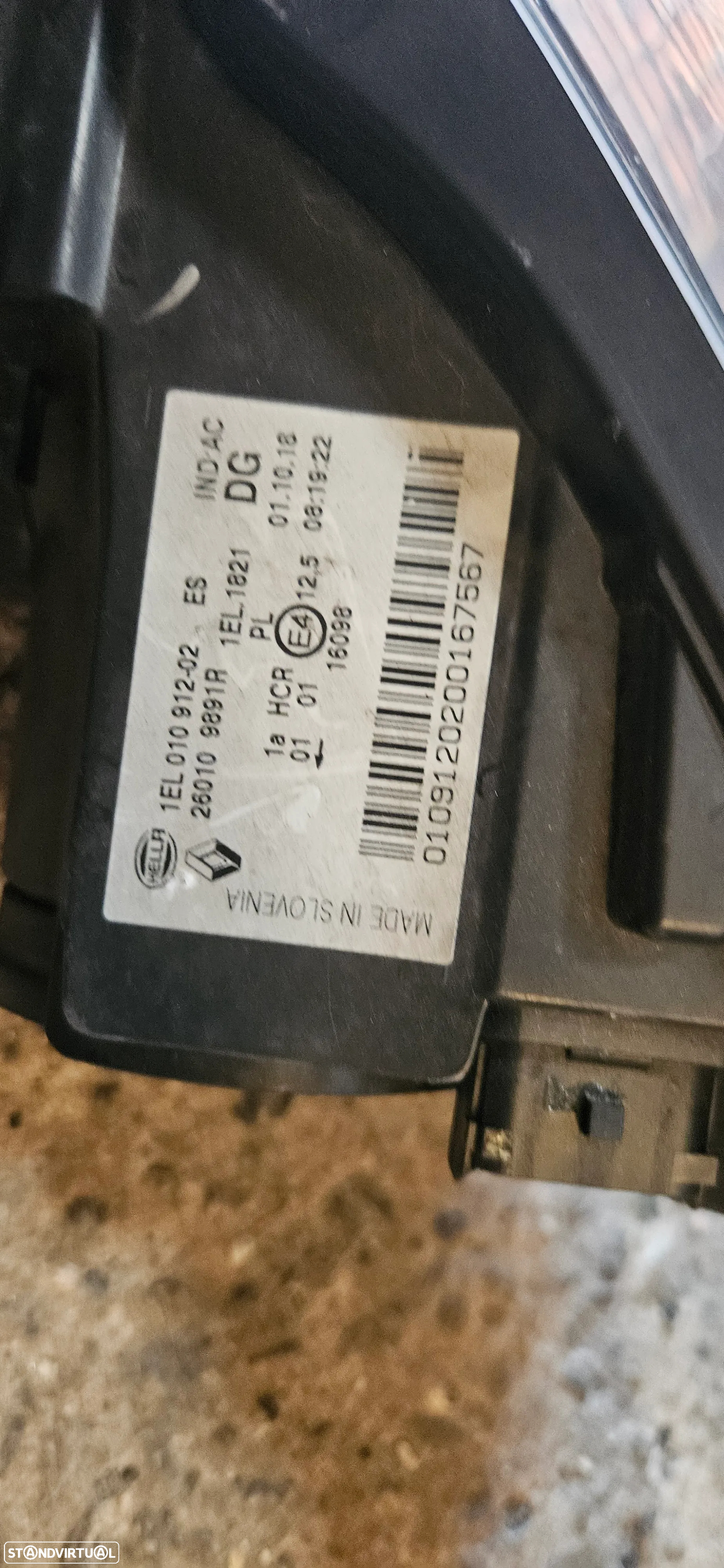 Farol renault zoe - 2