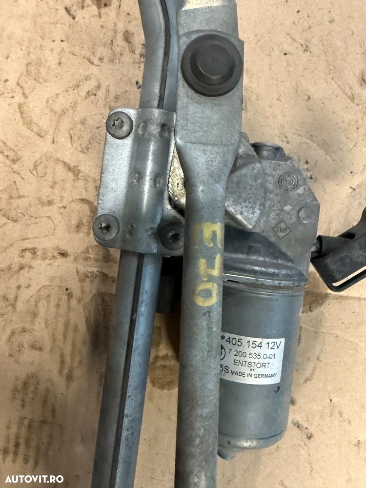 Ansamblu ștergătoare parbriz bmw X5 X6 e70 e71 motoraș pârghie original bmw produs de valeo piesa provine din Dezmembarari x5 volan pe stanga - 3