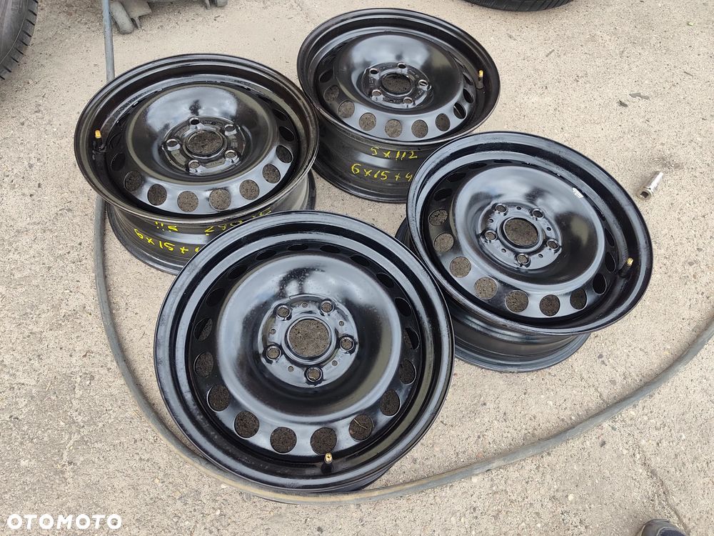 5x112 Felgi stalowe Stal 15 Koła VW GOLF CADDY TOURAN SHARAN AUDI A4 B5 B6 A6 C5 SEAT LEON TOLEDO ALHAMBRA ALTEA SKODA OCTAVIA Passat B5 Legnica ALU-RAD - 3
