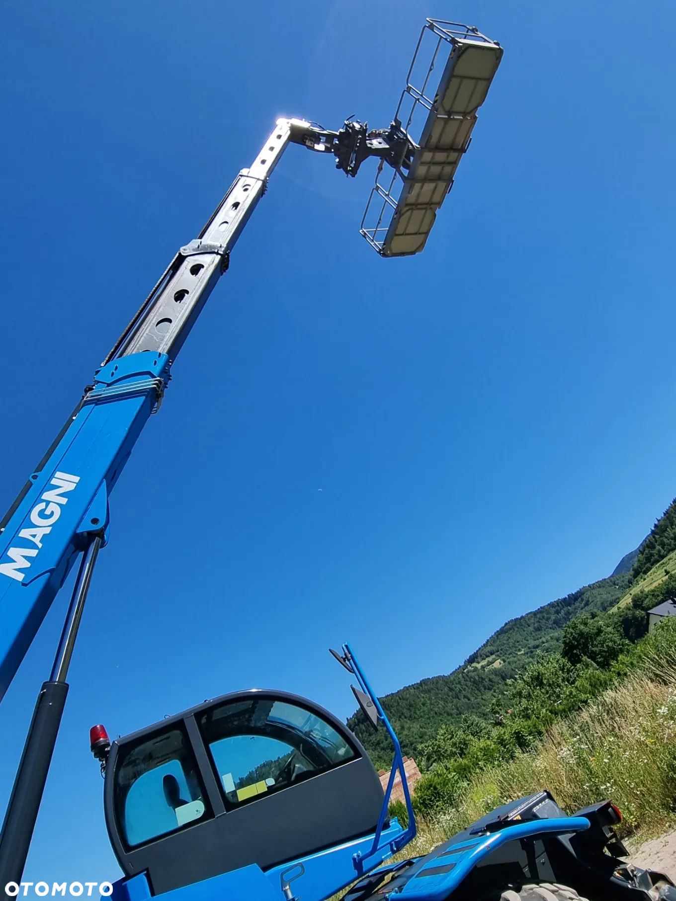 Magni RTH 5.21 Ładowarka teleskopowa 21 metrów  Kosz (Pilot 2 funkcje) Wciągarka Łyżka Widły Jak Nowa 2018r 2287mtg DEUTZ silnik z Norwegii KLIMA - 9