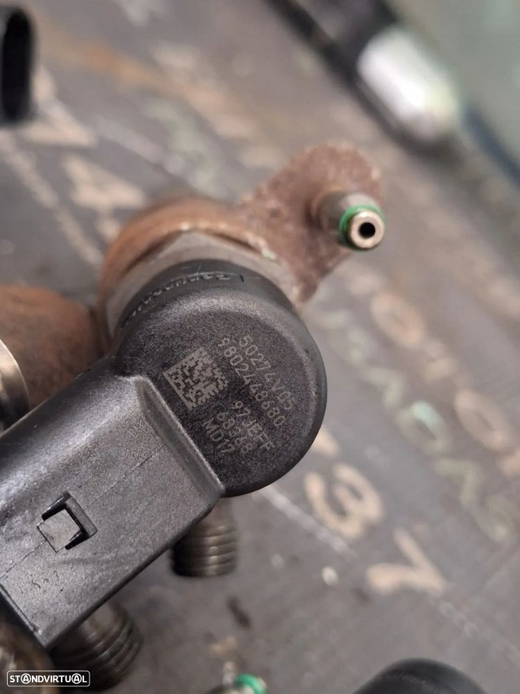 Injetores usados SIEMENS 98022448680 PEUGEOT 508 CITROEN DS3 3008 9H05 1.6 HDI 115CV EURO5 - 1