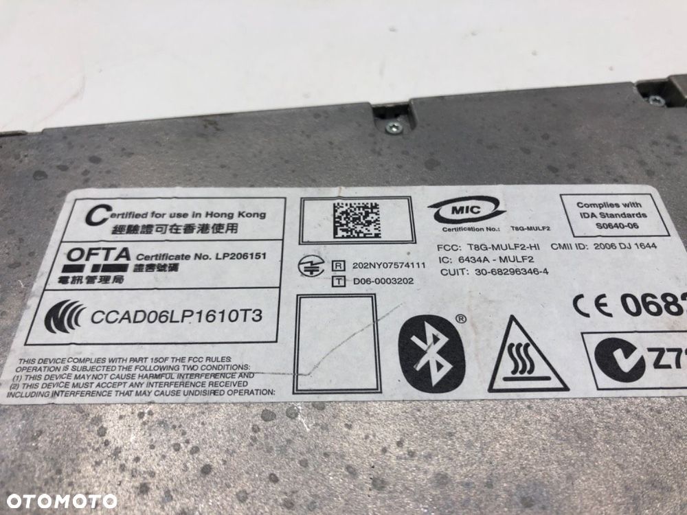 MODUŁ BLUETOOTH  BMW X5 (E70) 2006 - 2013 3.0 si 200 kW [272 KM] benzyna 2006 - 2008 9200822 - 5