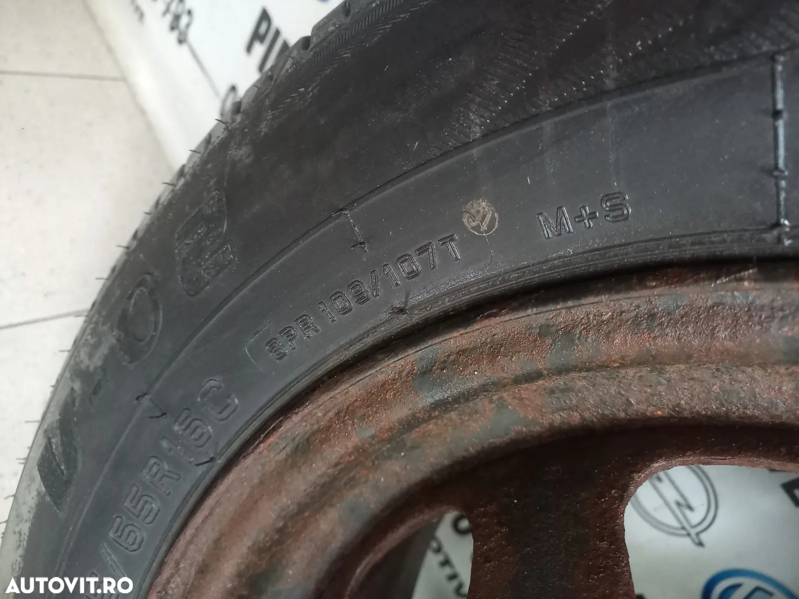 Janta Tabla Rezerva Dacia Duster R16 215/656R16C - Dezmembrari Arad - 6