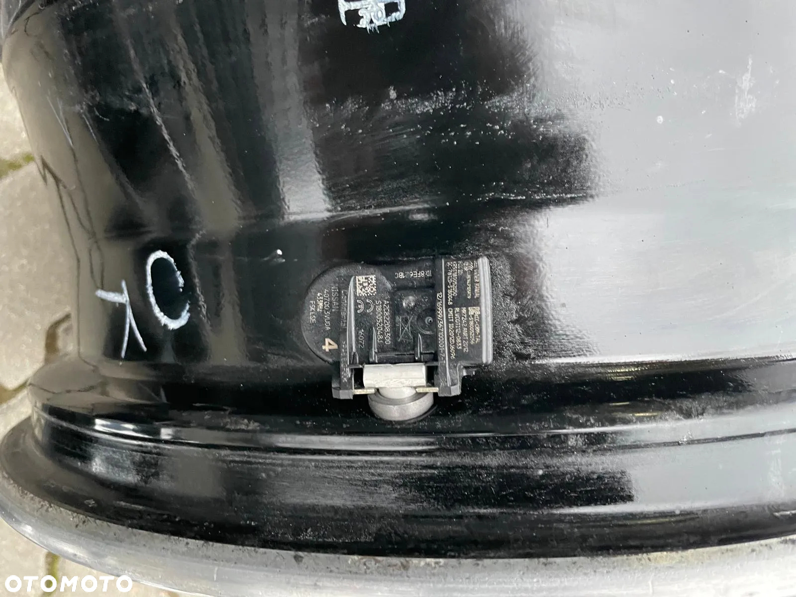 ALU FELGI NISSAN QASHQAI 7Jx18 ET40 5x114,3 N64801 4EA8A CZUJNIKI ĆIŚNIENIA - 10