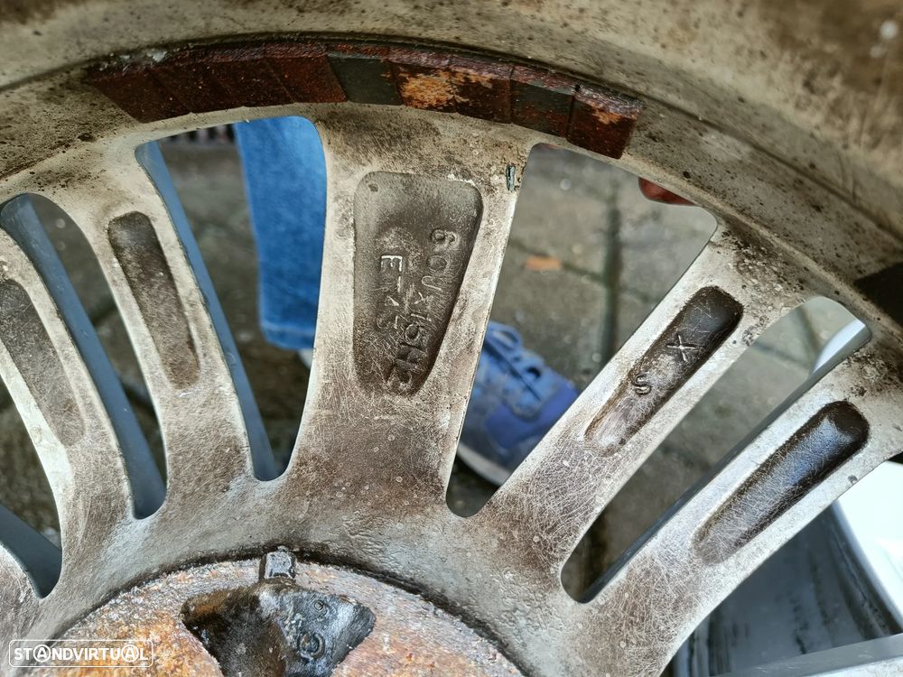 4 jantes 15 Fiat grand Punto, furação 4x98 - 7