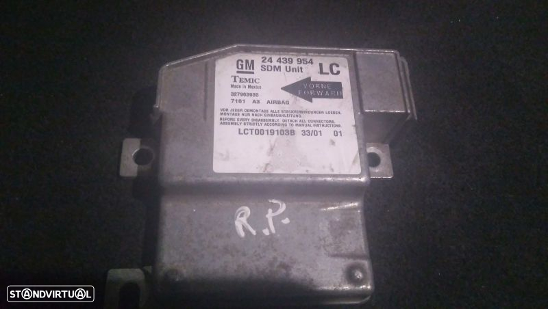 Centralina De Airbags Opel Corsa C (X01) - 2