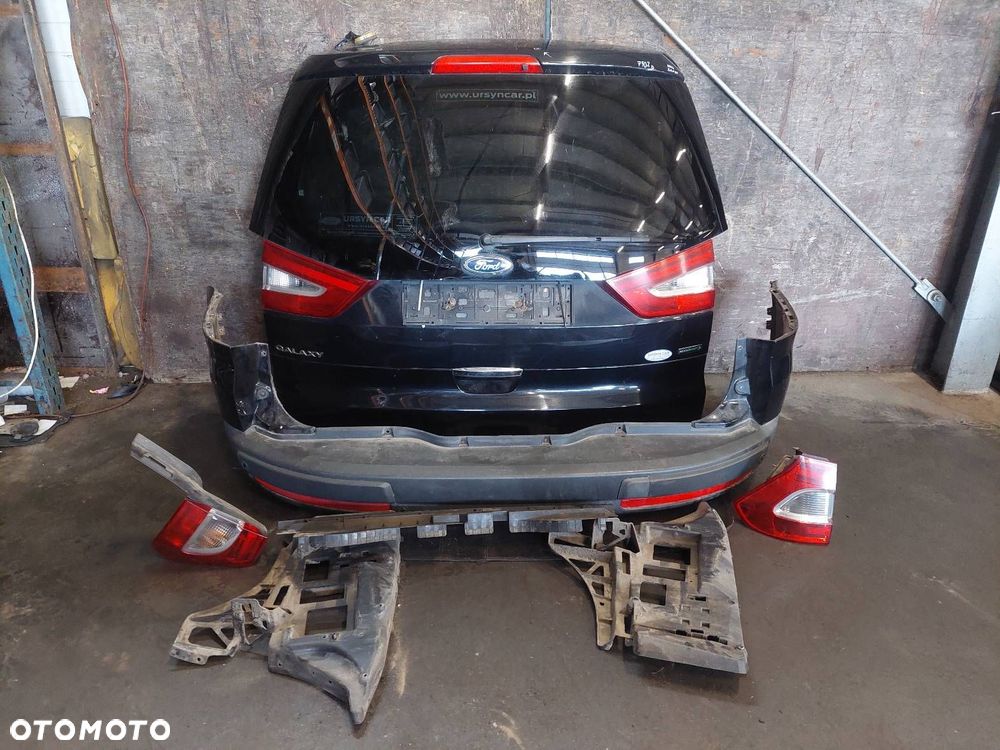 KOMPLETNY TYŁ KLAPA BAGAŻNIKA ZDERZAK TYŁ LAMPY FORD GALAXY MK2 LIFT G6 - 1